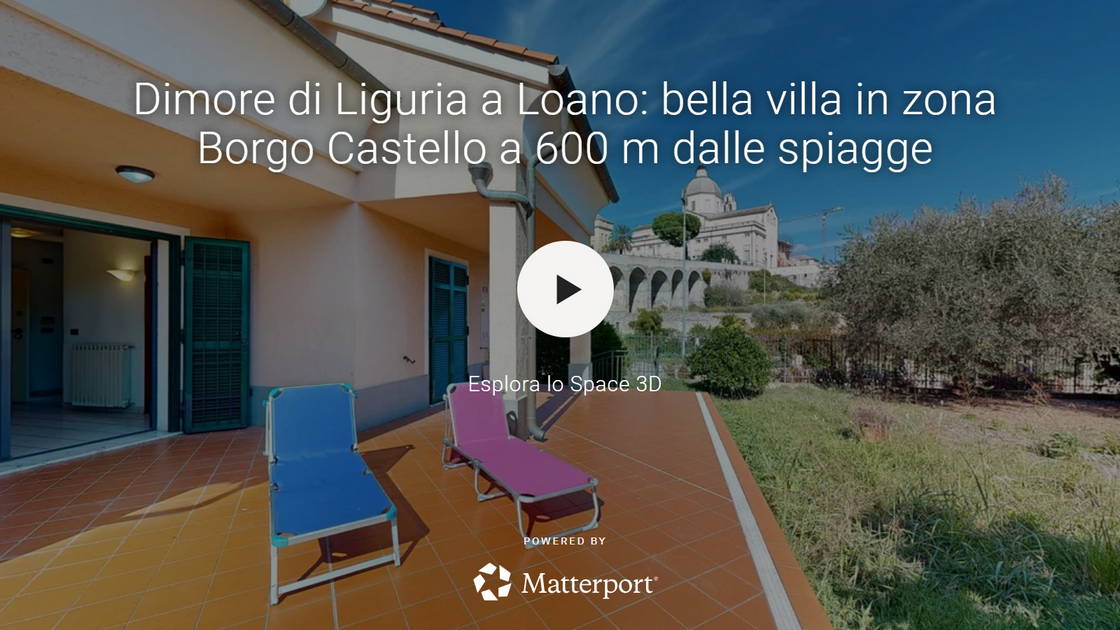 A Loano Villa In Zona Borgo Castello A 600 Metri Dalle Spiagge
